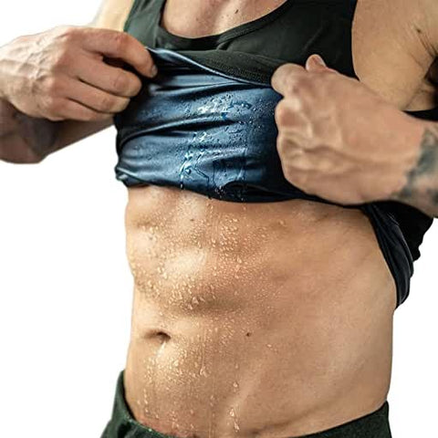 NINGMI Sauna Vest for Men 2 in 1 with Waist Trainer Sweat Workout Tan–  NINGMISHOP